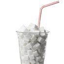 Drink cup fileld with marshmallows 