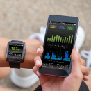 Watch and smartphone for fitness
