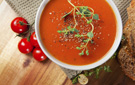 Hearty, Low Fat and Lycopene Loaded Tomato Basil Soup Recipe