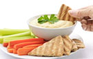 Try Our Vegetarian Hummus Dip and Spread with Olive Oil Recipe