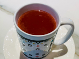 Hot Cinnamon Mulling Spice Beverage with Cranberry Juice