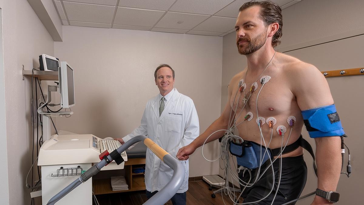 Doctor Checking Patients Preventative-Exam