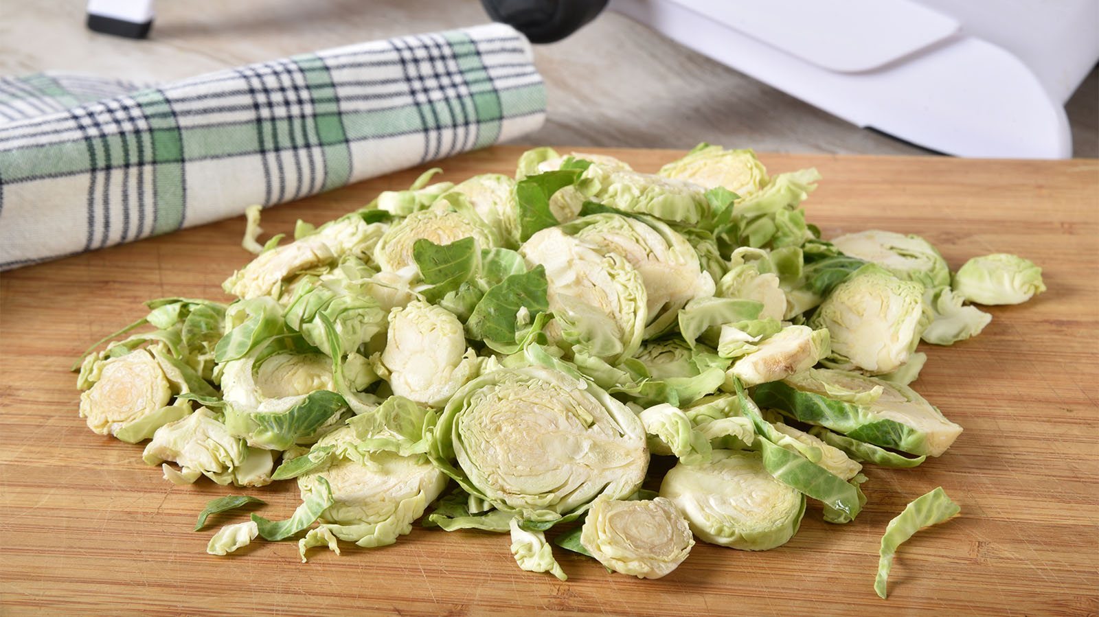 Healthy Sautéed Shredded Brussels Sprouts with Bacon Recipe
