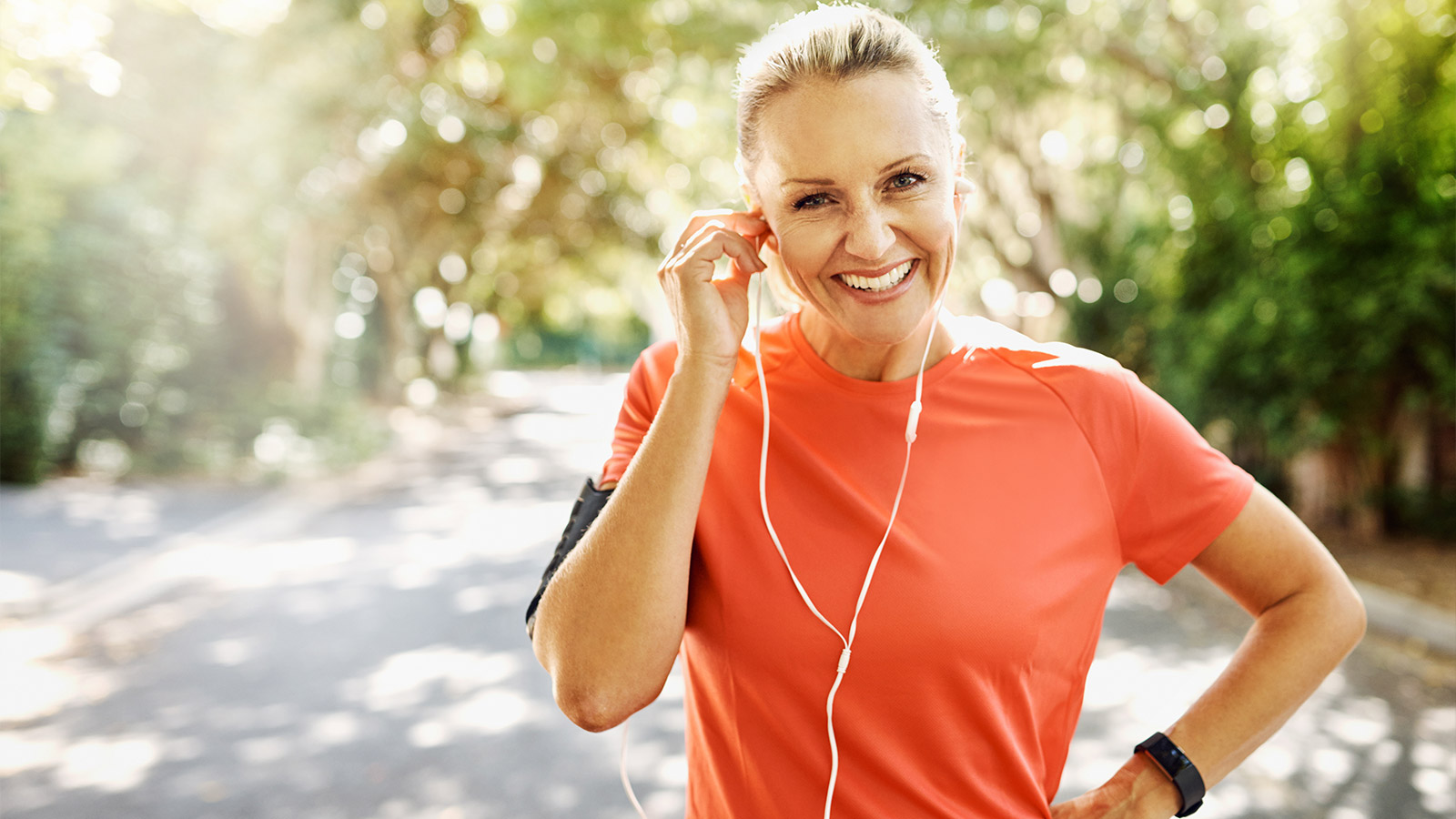 Cropped shot of a mature woman out for her morning run