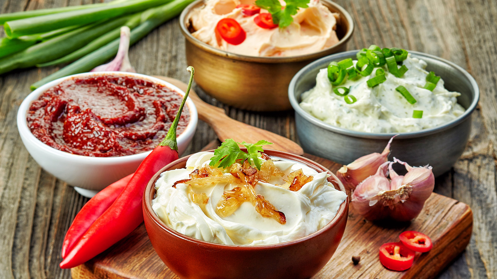 Image of healthier dips