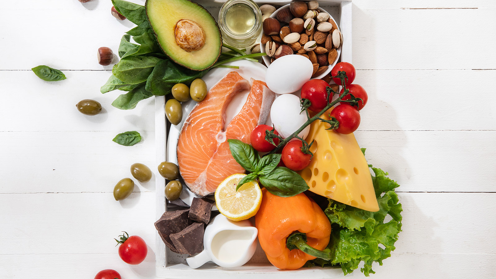Image of Salmon and other cholesterol healthy foods