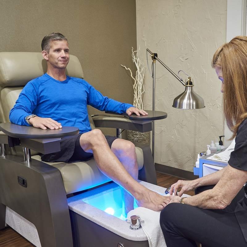 Pedicures at Cooper Spa