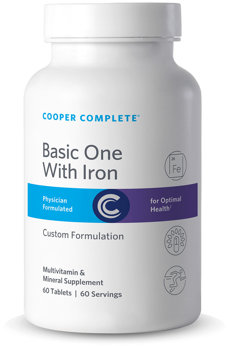 Basic One Daily Multivitamin With Iron