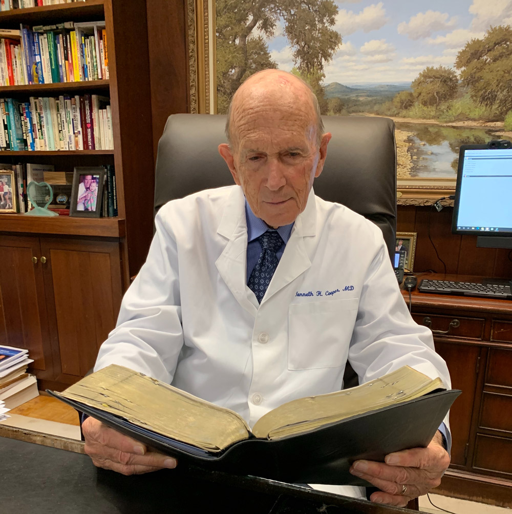 Dr. Cooper reading