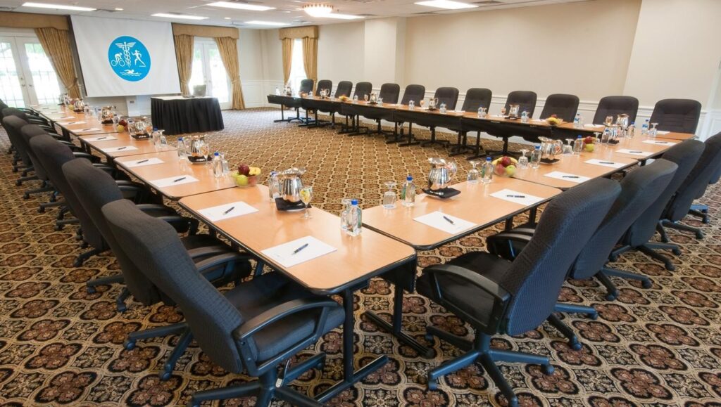 conference table and chairs