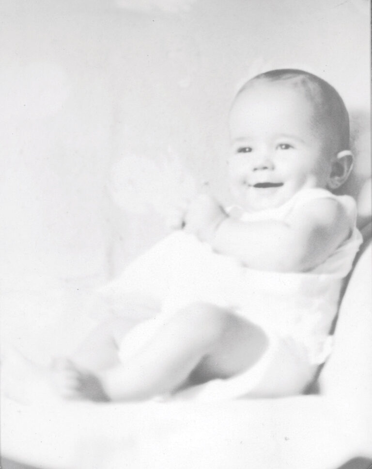 Kenneth Cooper less than a year old, 1931