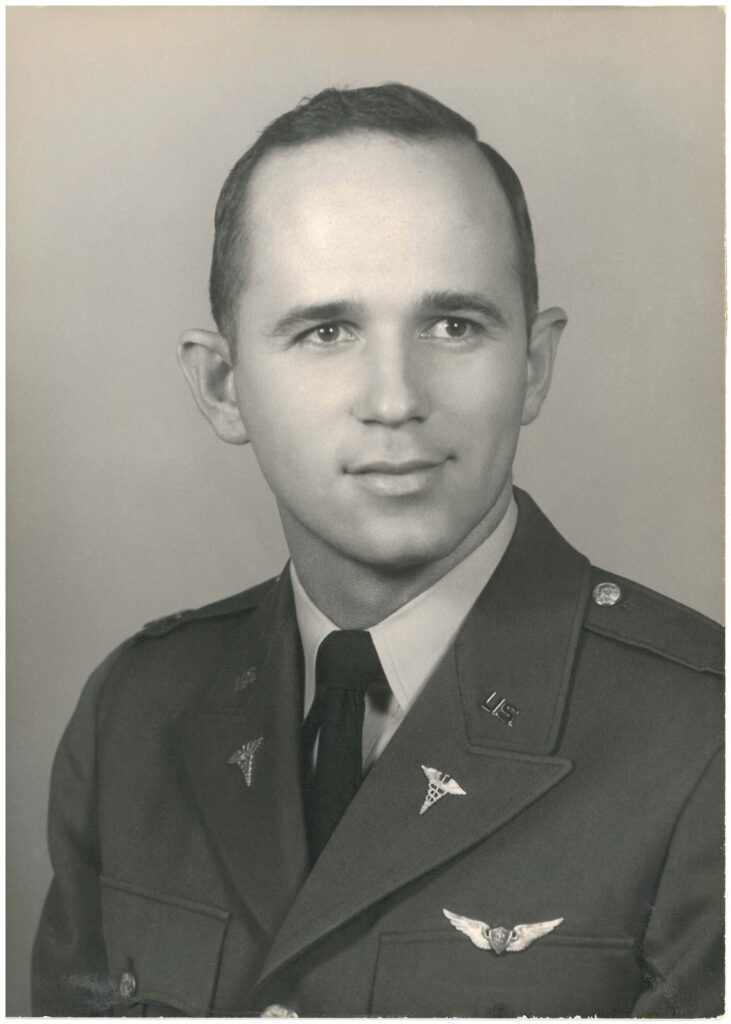 Dr. Kenneth Cooper U.S. Army Captin, Flight Surgeon, in Fort Sill, OK in 1959