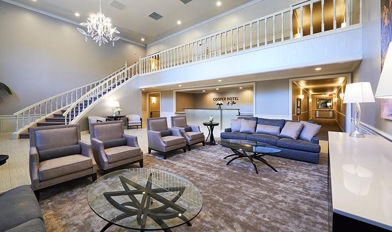 Cooper Hotel lobby