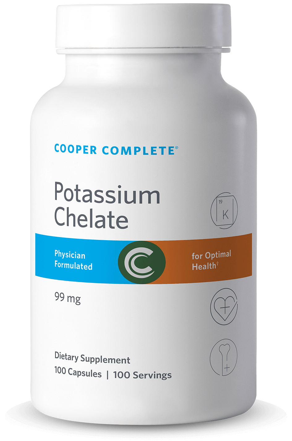 99 mg Potassium Complex Supplement