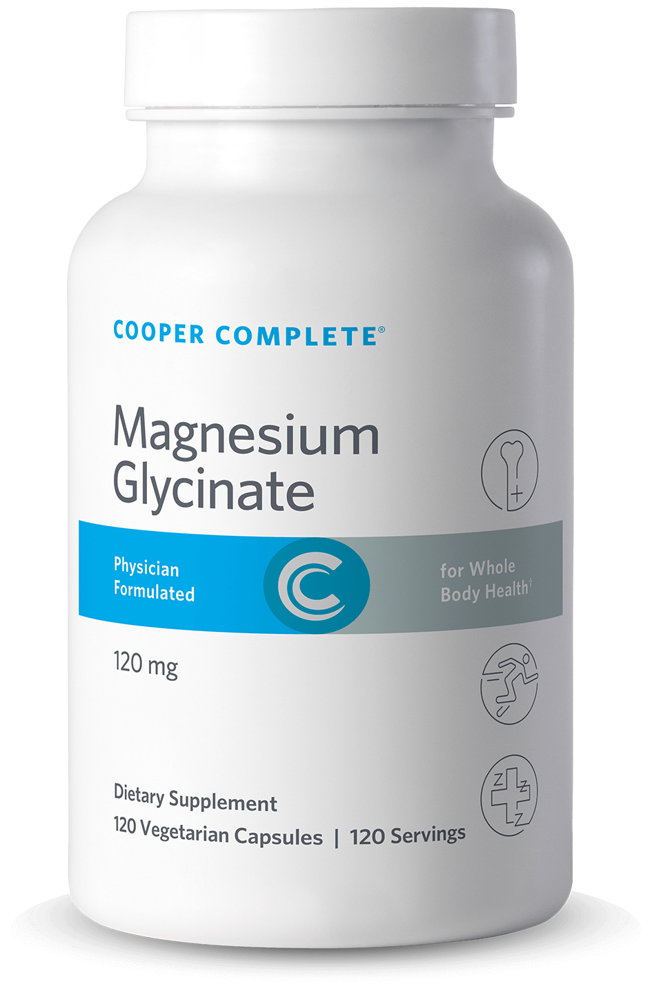 120 mg Magnesium Glycinate Supplement